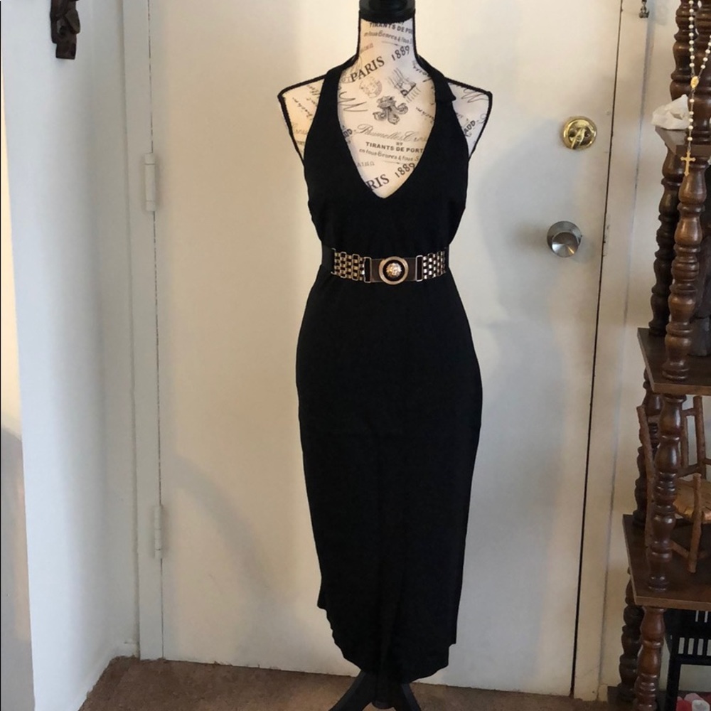 Brand new maxi classic black dress